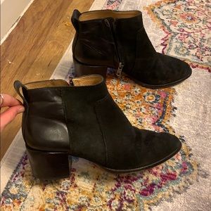 Madewell Two Tone Booties